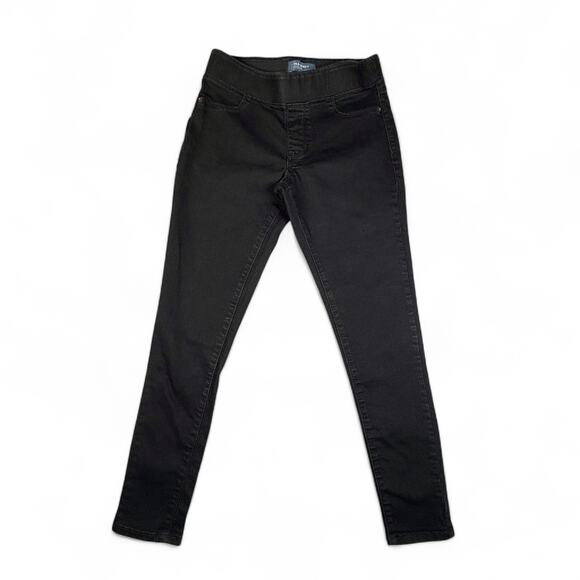Old Navy Rockstar Mid Rise Jeggings Blackjack Skinny Jeans Women's 10 Petite - Picture 1 of 5
